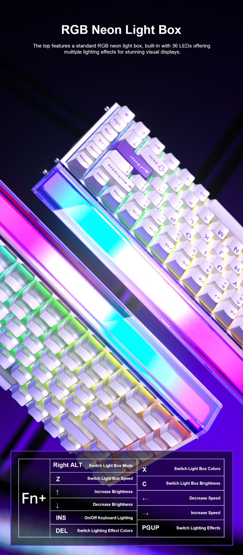 AULA HERO 84 Magnetic Switch Keyboard