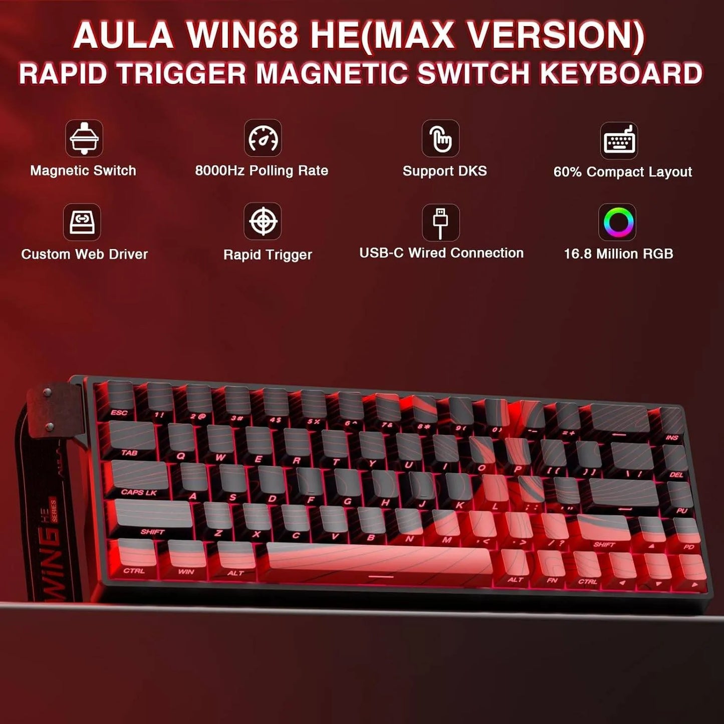 Hero 68 HE 8k 0.01RT Magnatic