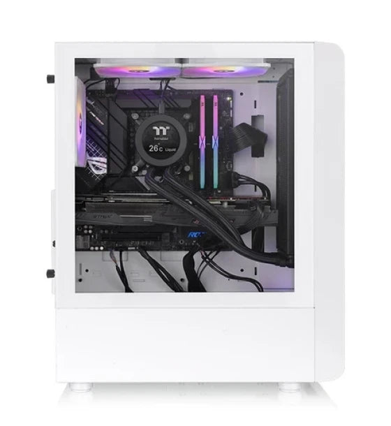 Case Thermaltake S200 TG ARGB ATX Tempered Glass Gaming white