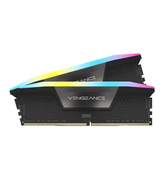 Ram CORSAIR VENGEANCE RGB DDR5 16GB 2x8GB 5200MHz CL40 Black