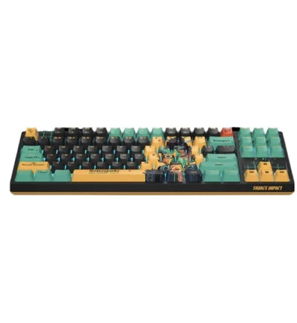 Keyboard Bloody WS87 Dual-Core Wireless Mechanical Pixels Red