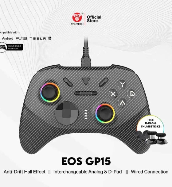 Controller Fantech EOS LITE GP15 GP15L Wired Gamepad Joystick PC Android IOS