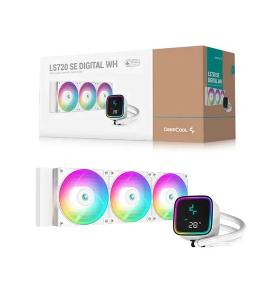 cpu cooler DeepCool LS720SE DIGITAL LED 360mm White