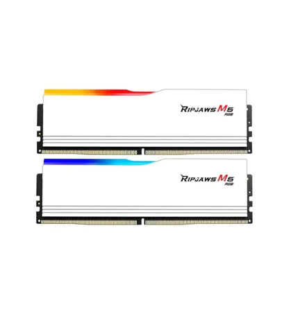 Ram G.SKILL Ripjaws M5 RGB DDR5 96GB 2x48GB 6400MHz CL32 Intel XMP 3.0 White