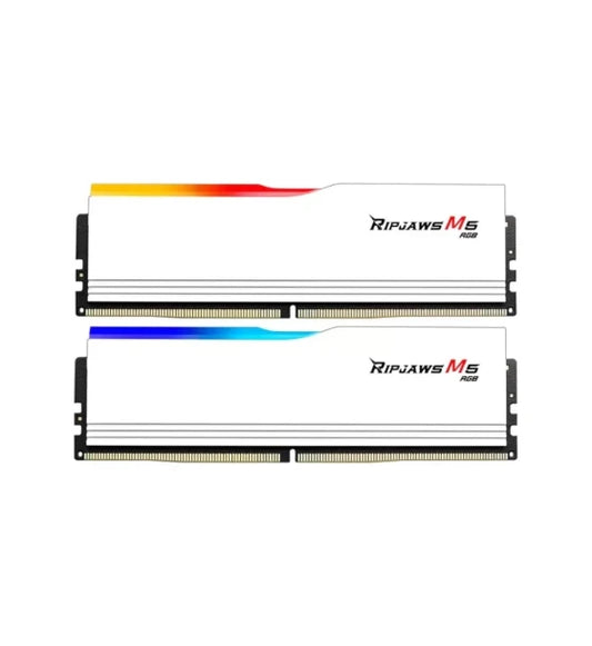Ram G.SKILL Ripjaws M5 RGB DDR5 96GB 2x48GB 6400MHz CL32 Intel XMP 3.0 White