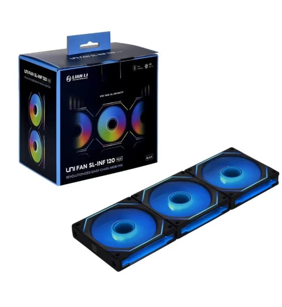 Case Fan LIAN LI UNI FAN SL-INF 120 Triple Pack ARGB