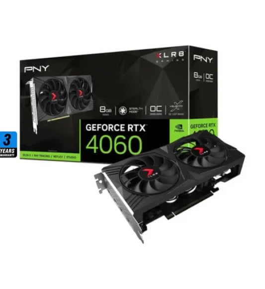 PNY GeForce RTX™ 4060 8GB XLR8 OC