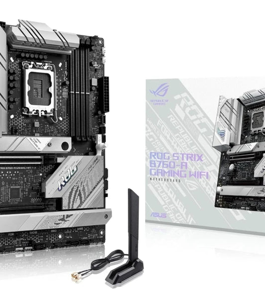 Motherboard ASUS ROG Strix B760-A Gaming WiFi ATX Intel B760, DDR5, PCIe 5.0, WiFi 6E, Aura Sync RGB