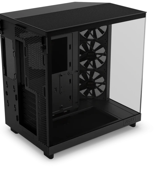 NZXT H6 Flow Cabinet Black/WHITE