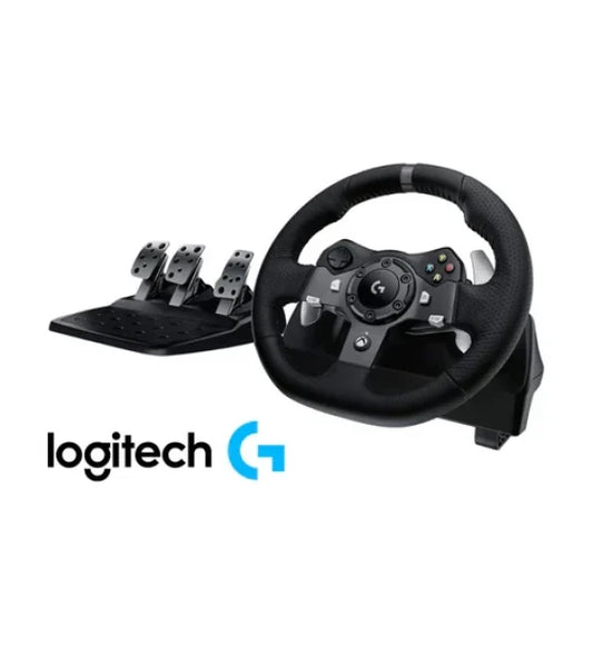 Racing Wheel Logitech G920 Driving Force and Floor Pedals