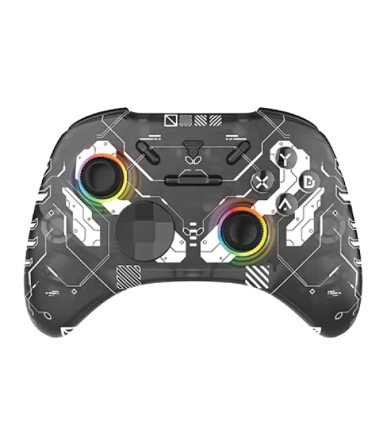 Controller FANTECH EOS PRO WGP15 Gamepad Bluetooth 2.4G Wireless Hall Effect Joystick Gaming For PC Steam Switch iOS Android