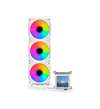 cpu cooler LIAN LI GA II LCD SL-INF 360 ARGB AIO Liquid Cooler White