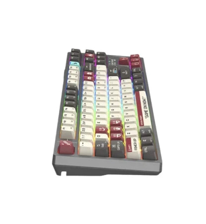 Keyboard Bloody WS87 Dual-Core Wireless Mechanical Pixels Red