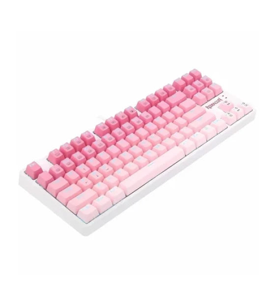 Gaming Keyboard REDRAGON K645W Wired RGB CASS USB Mechanical Brown Switch Pink
