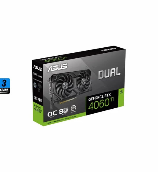 ASUS Dual GeForce RTX™ 4060 Ti EVO OC Edition 8GB GDDR6