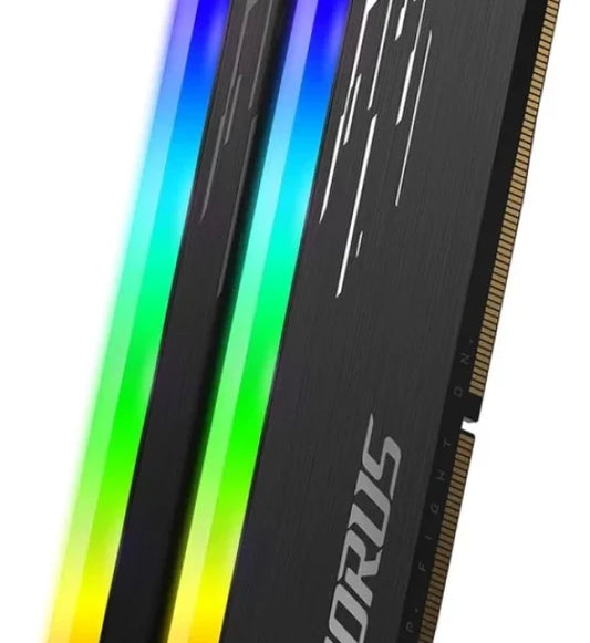 Ram AORUS RGB RAM Memory Kit 2x8GB 3733MHz Supports AORUS Memory Boost and RGB Fusion 2.0. Selected Memory ICS