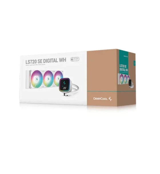 cpu cooler DeepCool LS720SE DIGITAL LED 360mm White