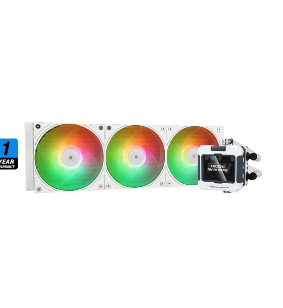 Thermalright Frozen Warframe 360 ARGB ARGB Liquid CPU Cooler White