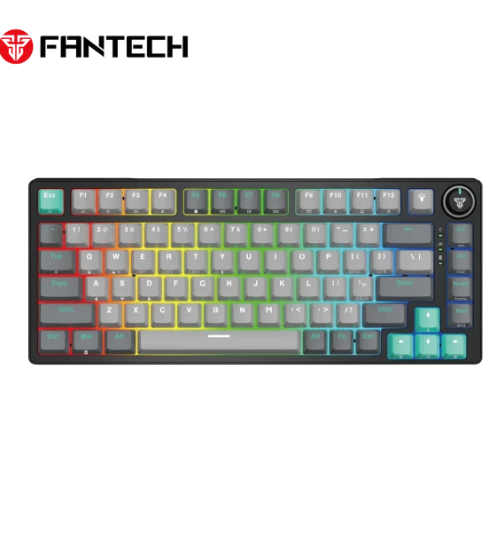MECHANICAL KEYBOARD Fantech MK913 ATOM PRO83 WIRELESS Blue Switch Red Switch 5 Pin Hot swap