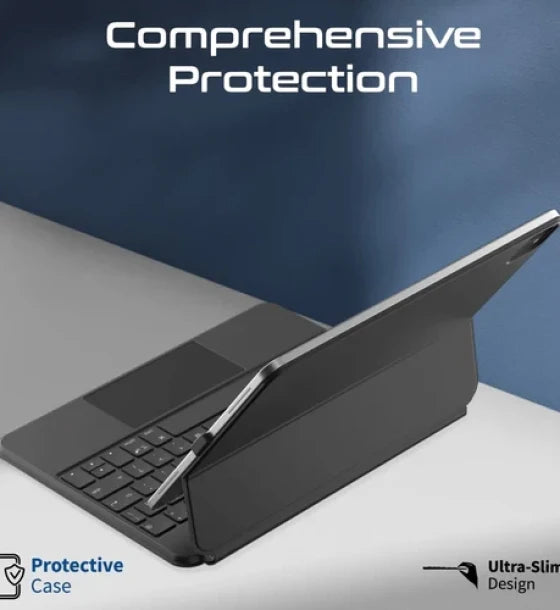 Keyboard Promate FlexKeys-11Pro Folio Touch Wireless iPad Case with Backlight and Smart Connector