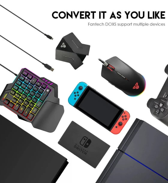 Keyboard And Mice Converter For Console FANTECH Doxs AC3000