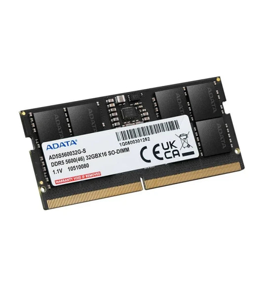 Ram ADATA DDR5 5600MHz 32GB 1x32GB SO DIMM Laptop