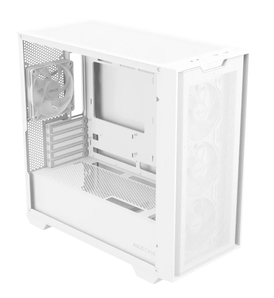 ASUS A21 PLUS microATX case BLACK/WHITE