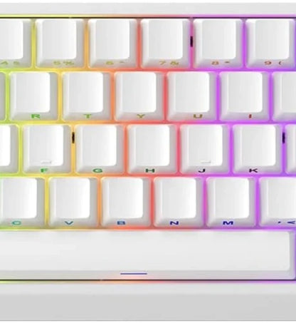 MADLIONS MAD 68 HE Rapid Trigger RGB Gaming Keyboard 65% Hall Effect Magnetic Switch 8K Hz Adjustable Actuation Hot Swap Wired Hyper Fast Keyboard Side Printed PBT Keycaps