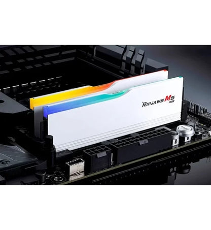 Ram G.SKILL Ripjaws M5 RGB DDR5 96GB 2x48GB 6400MHz CL32 Intel XMP 3.0 White