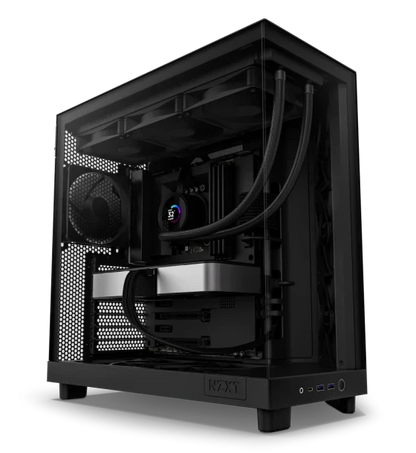 NZXT H6 Flow Cabinet Black/WHITE