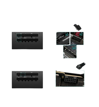 Segotep GM850W 850W Gold 80+ Full Modular PCIe 5.1 ATX 3.1 Black