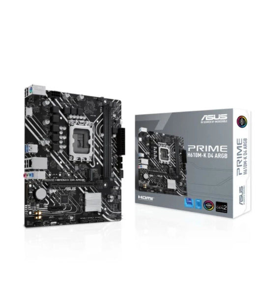 Motherboard ASUS PRIME H610M-K D4 ARGB