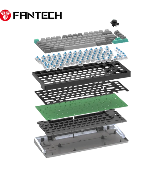 MECHANICAL KEYBOARD Fantech MK913 ATOM PRO83 WIRELESS Blue Switch Red Switch 5 Pin Hot swap