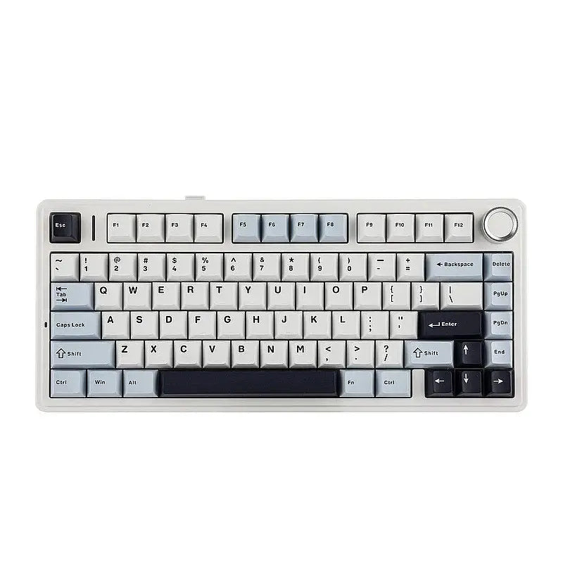 AULA F75 75% Gasket Wireless Mechanical Keyboard | Light Blue