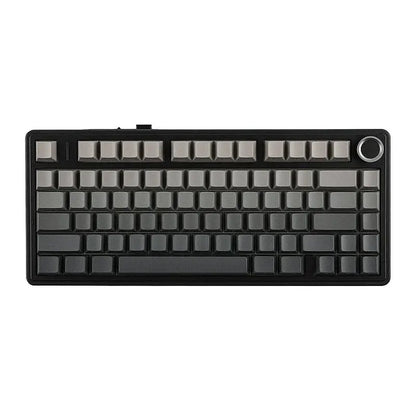 AULA F75 75% Gasket Wireless Mechanical Keyboard | Black (Side-Printed)