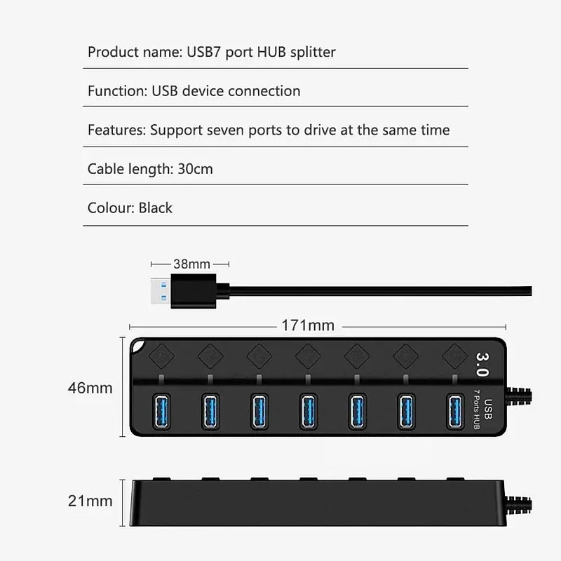 USB 3.0 موزع