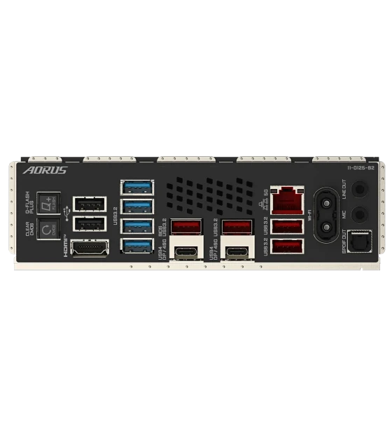 GIGABYTE X870E AORUS MASTER AM5 DDR5 OC 8600MT/s PCIe 5.0, USB4 Wi-Fi 7 5GbE LAN M.2 Thermal Guard XL