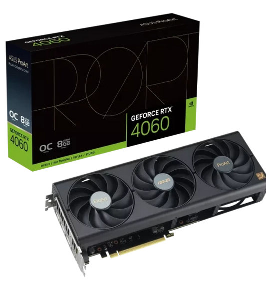 Asus ProArt GeForce RTX™ 4060 OC edition 8GB GDDR6