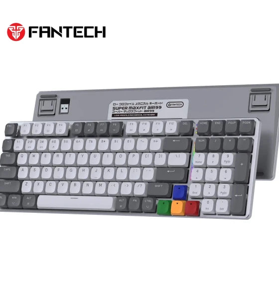 KEYBOARD FANTECH MECHANICAL WIRELESSSUPER MAXFIT AIR99 MK916 95% LOW PROFILE
