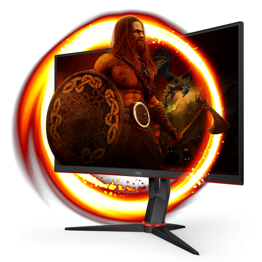 Monitor AOC C27G2Z 27 inch Curved Frameless Ultra-Fast FHD 0.5ms 240Hz FreeSync, 2x HDMI 2.0, 1x Display Port