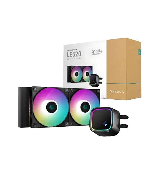 Deepcool LE520 240mm ARGB CPU Liquid Cooler Black
