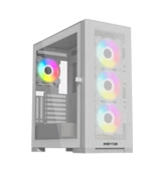 Case Raptor 290 XL ARCTIC HAWK RGB Mid Tower White