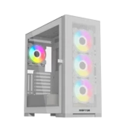 Case Raptor 290 XL ARCTIC HAWK RGB Mid Tower White