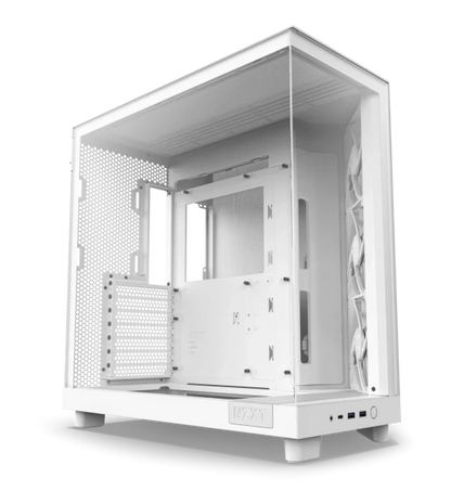 NZXT H6 Flow Cabinet Black/WHITE