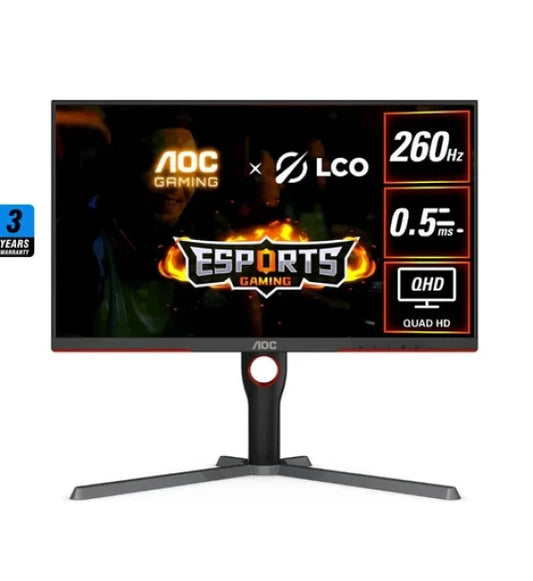 Monitor AOC Q27G3Z 27 2K 260Hz 0.5Ms IPS Flat